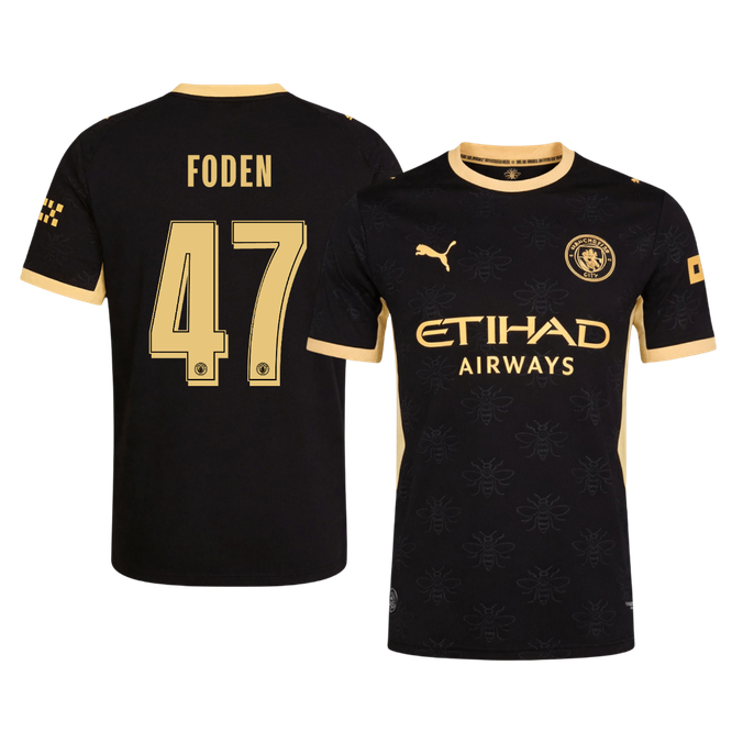 FODEN #47 Manchester City Away Player Version Jersey 2026/27 - UCL