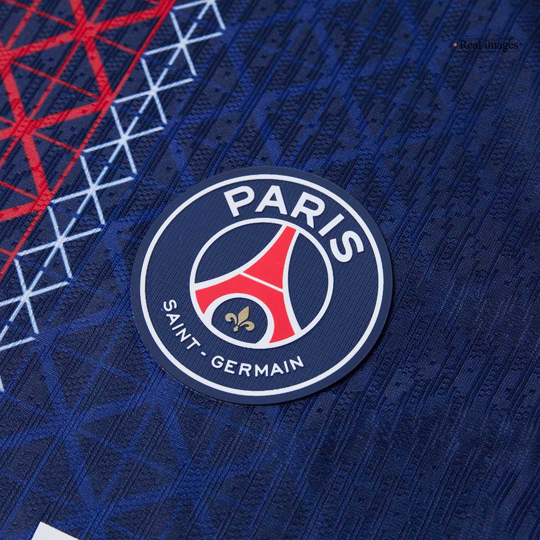 JOÃOO NEVES #87 PSG Home Authentic Soccer Jersey 2025/26 - Image 7
