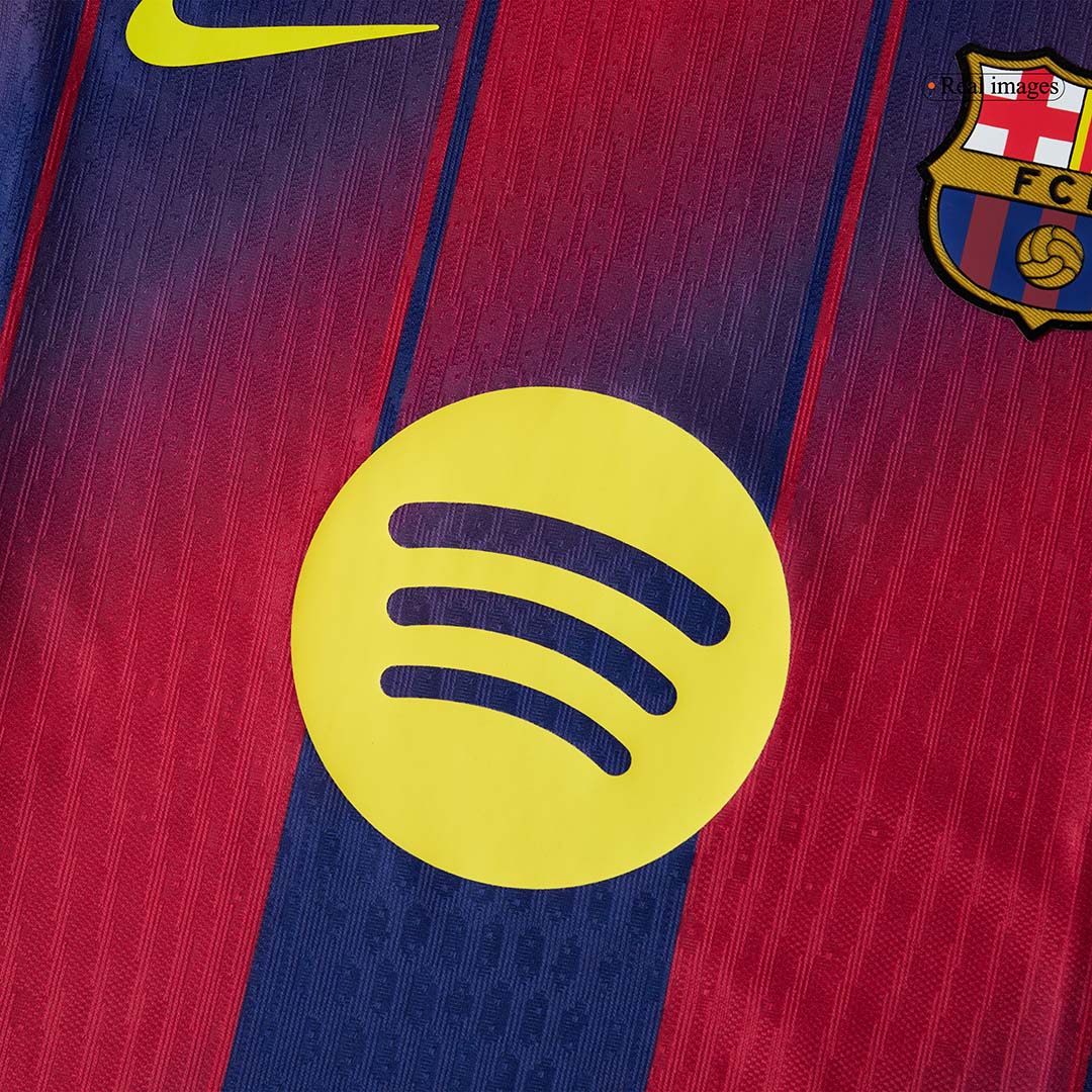 CUBARSÍ #2 Barcelona Home Authentic Soccer Jersey 2025/26 - UCL - Image 7