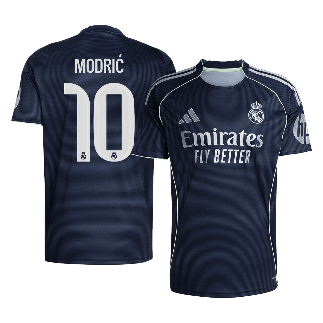 MODRIC #10 Real Madrid Away Soccer Jersey 2025/26
