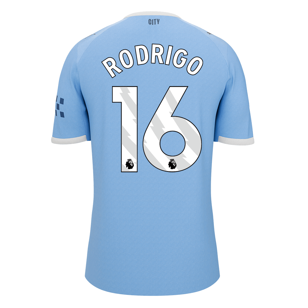 RODRIGO #16 Manchester City Home Soccer Jersey 2025/26 - Image 10