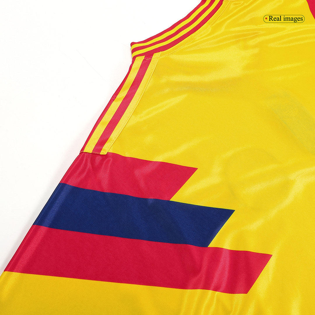 Retro Soccer Jersey Colombia Home 1990 - Image 3