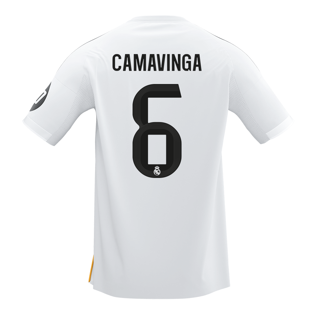 CAMAVINGA #6 Real Madrid Home Soccer Jersey 2025/26 - Image 8