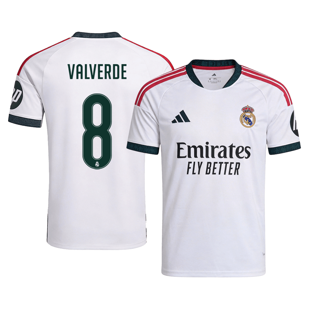 VALVERDE #8 Real Madrid Home Soccer Jersey 2026/27