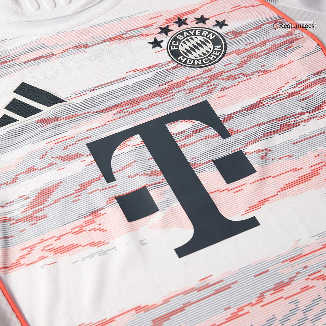 Authentic MULLER #25 Bayern Munich Away Soccer Jersey 2025/26 White - Image 6