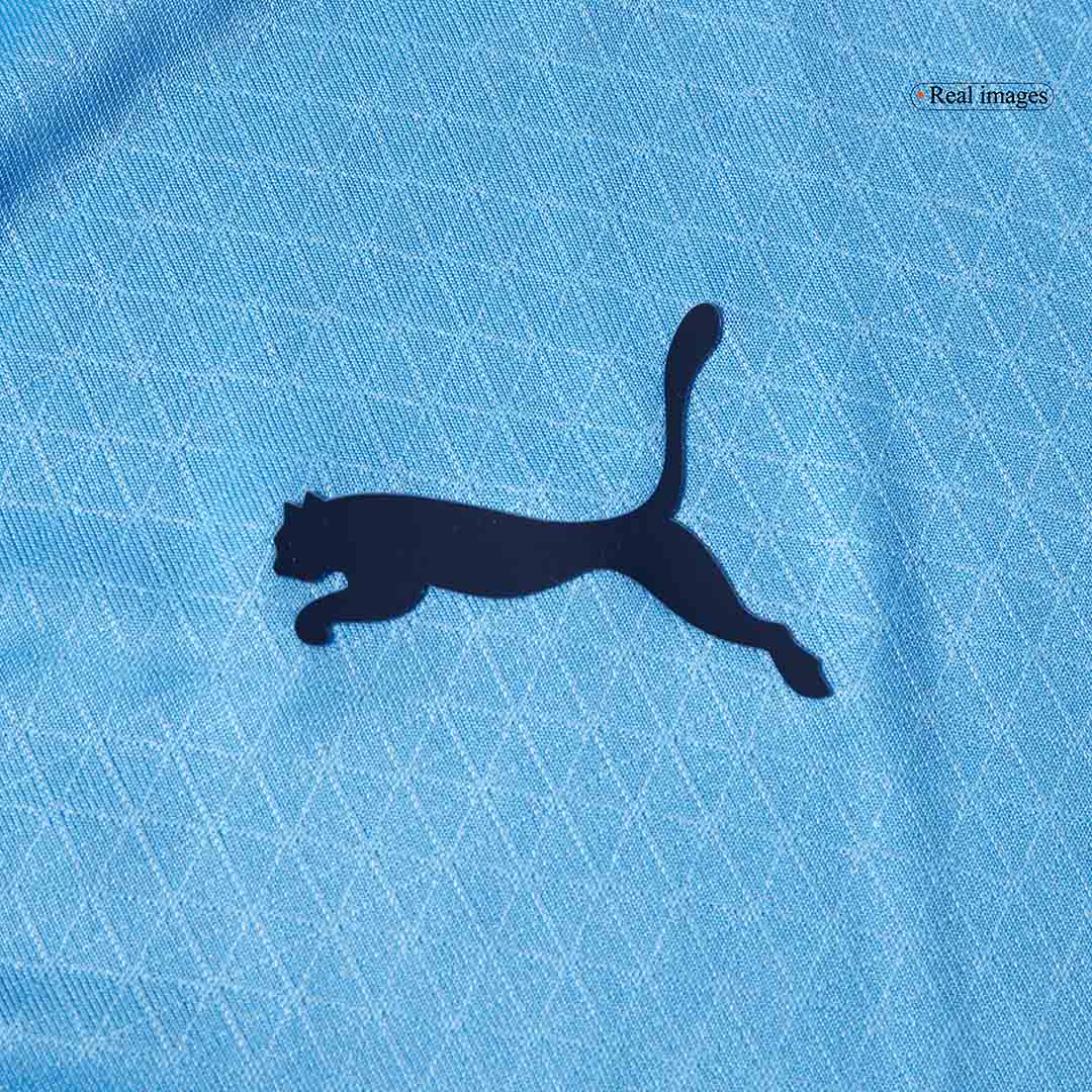 HAALAND #9 Authentic Manchester City Home Soccer Jersey 2025/26 Blue Jersey - Club World Cup - Image 8