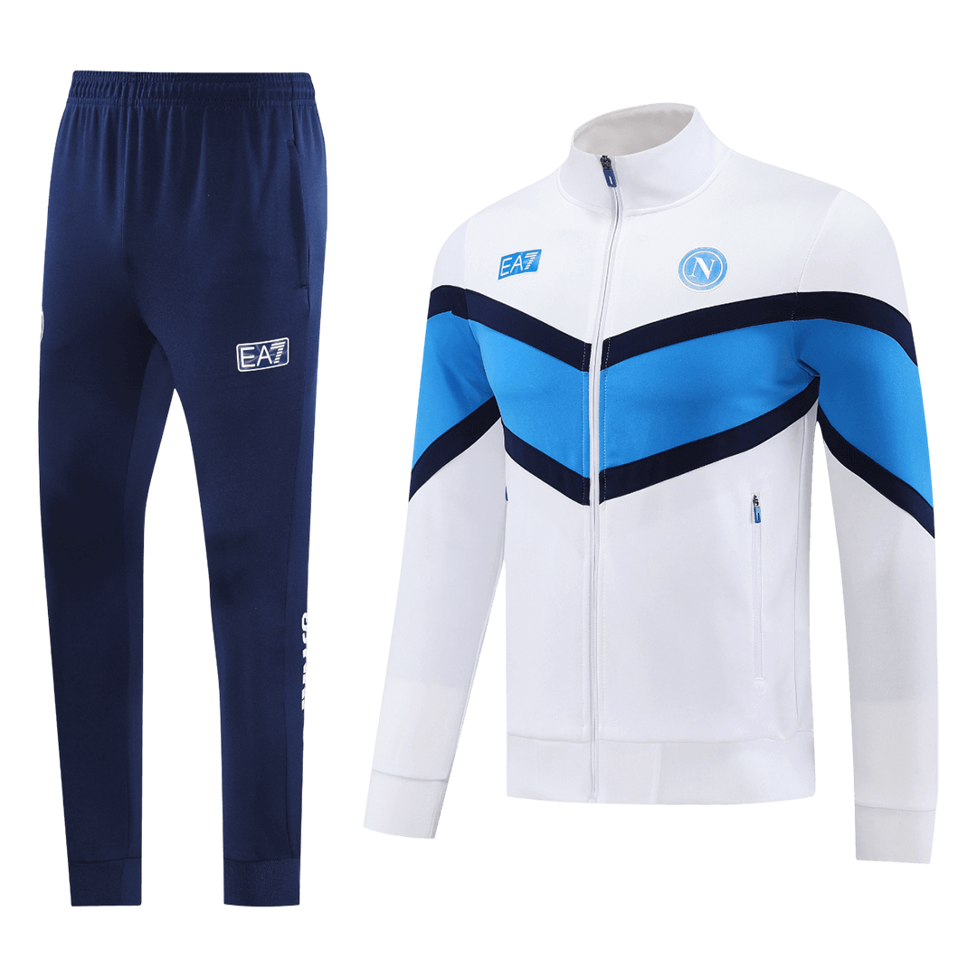 Napoli Jacket Tracksuit 2025/26 White - Image 21