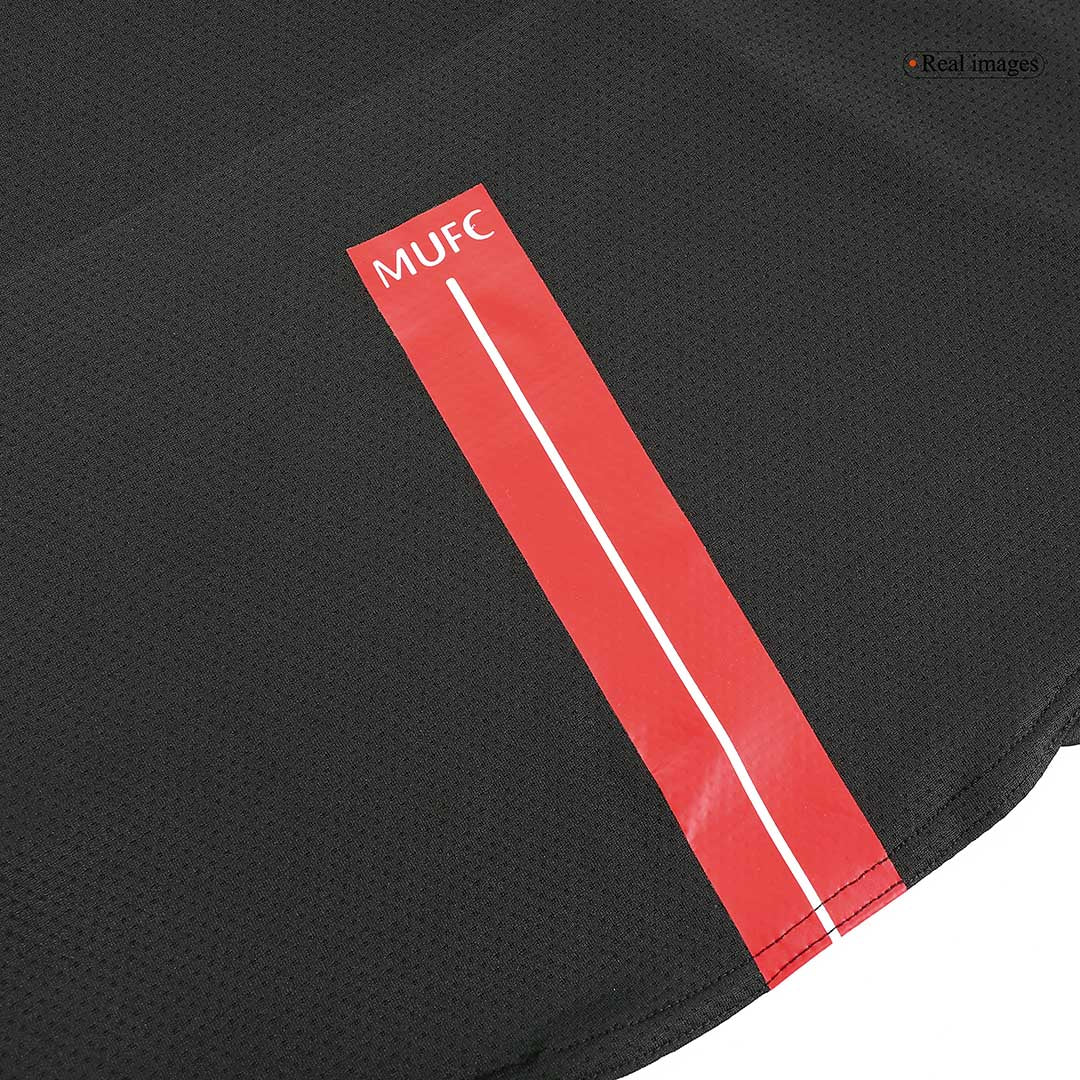 Retro Jersey SCHOLES #18 Manchester United Retro Jersey Away Soccer Shirt 2007/08 - Image 8