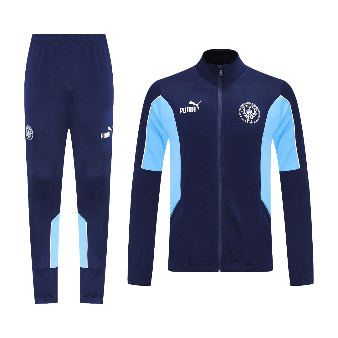 Manchester City Jacket Tracksuit 2025/26 Navy
