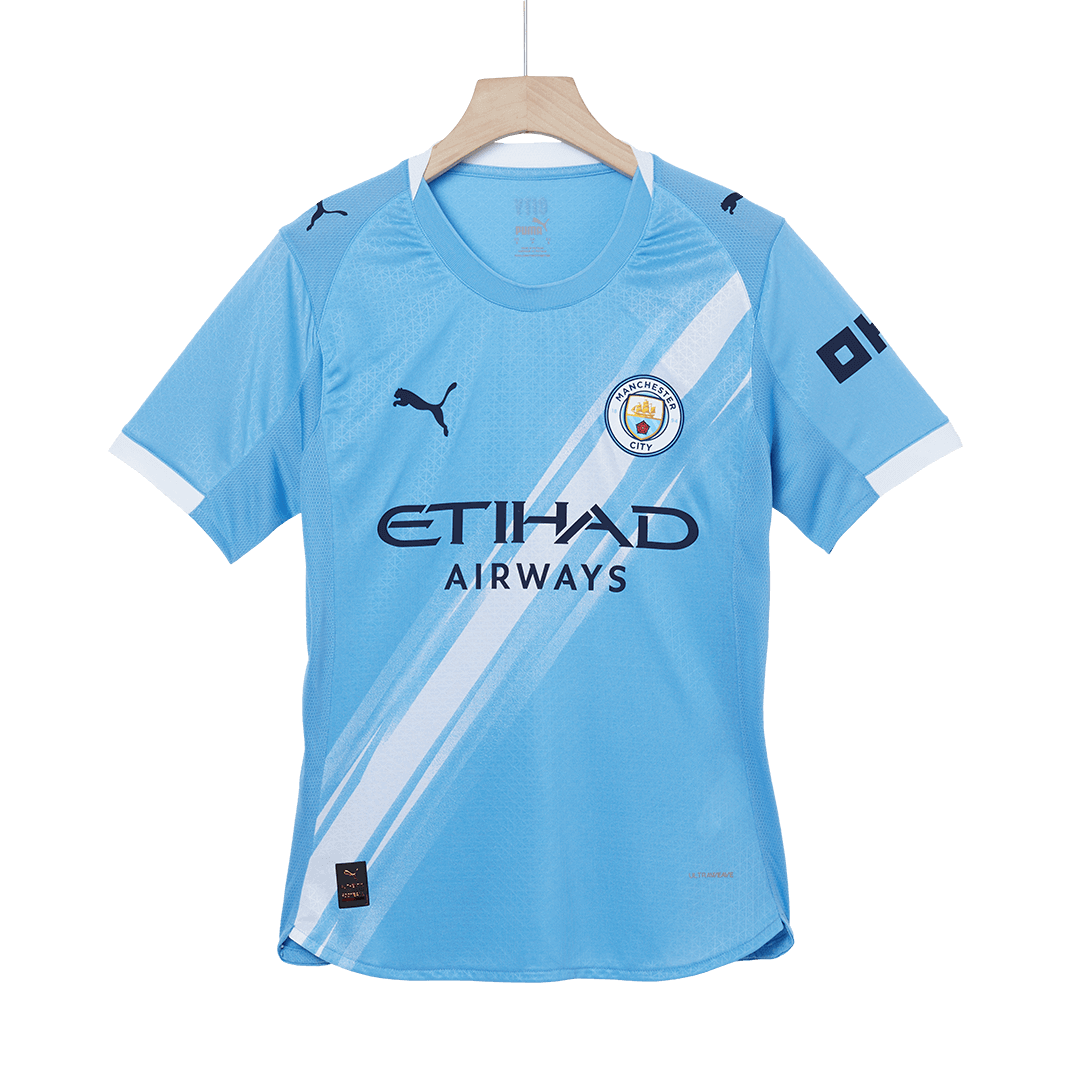 HAALAND #9 Authentic Manchester City Home Soccer Jersey 2025/26 Blue Jersey - Club World Cup - Image 12