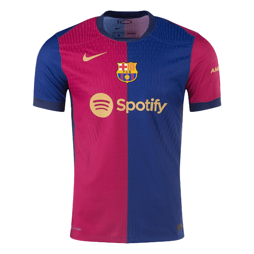 Authentic LAMINE YAMAL #19 Barcelona Home Soccer Jersey 2024/25 - UCL - old sponsor - Image 3