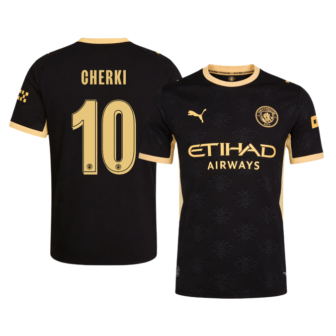 CHERKI #10 Manchester City Away Player Version Jersey 2026/27 - UCL