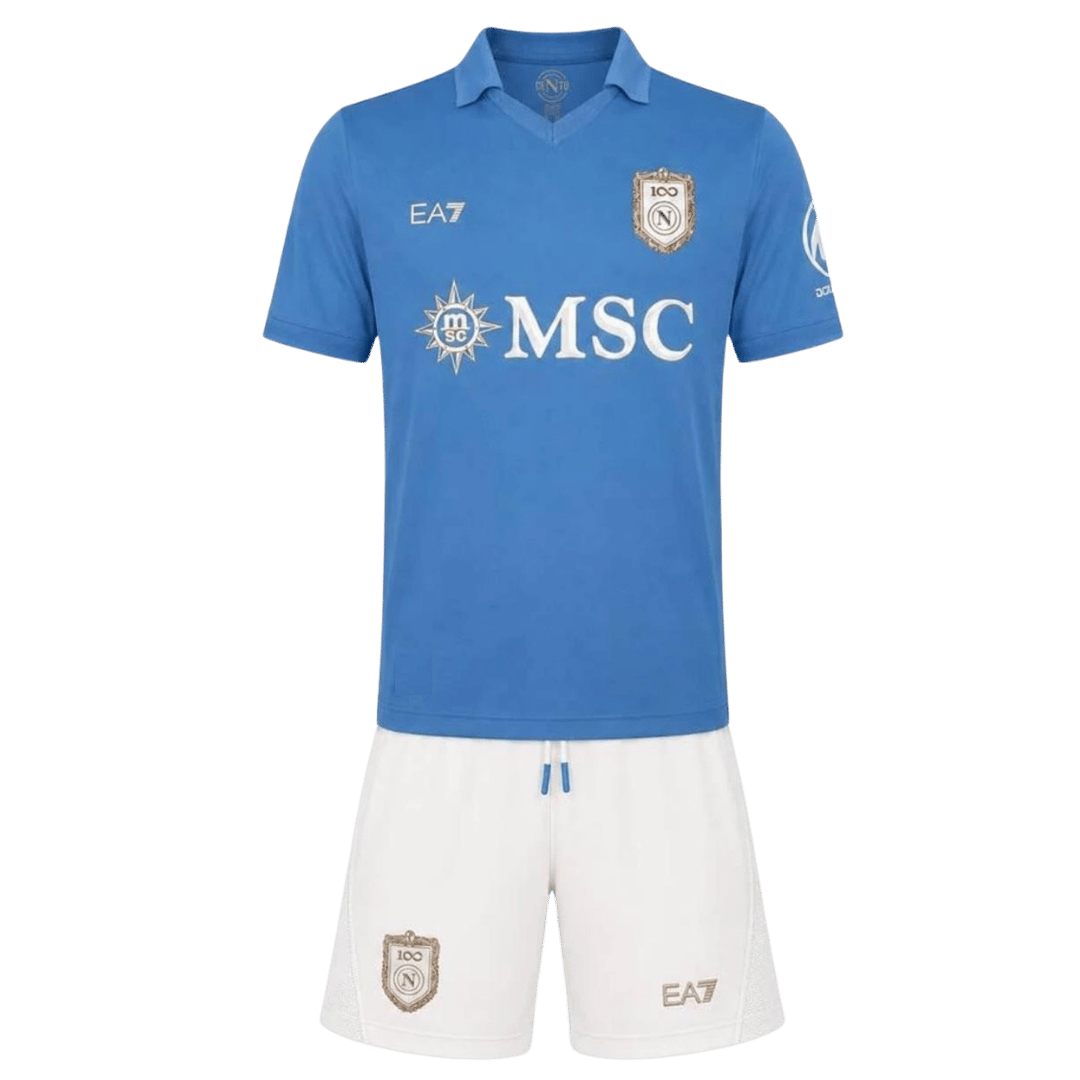 Napoli Home Kids Soccer Jerseys Kit 2026/27