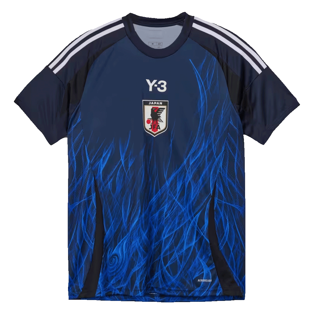 Japan X Y-3 Home Soccer Jersey 2024 Blue