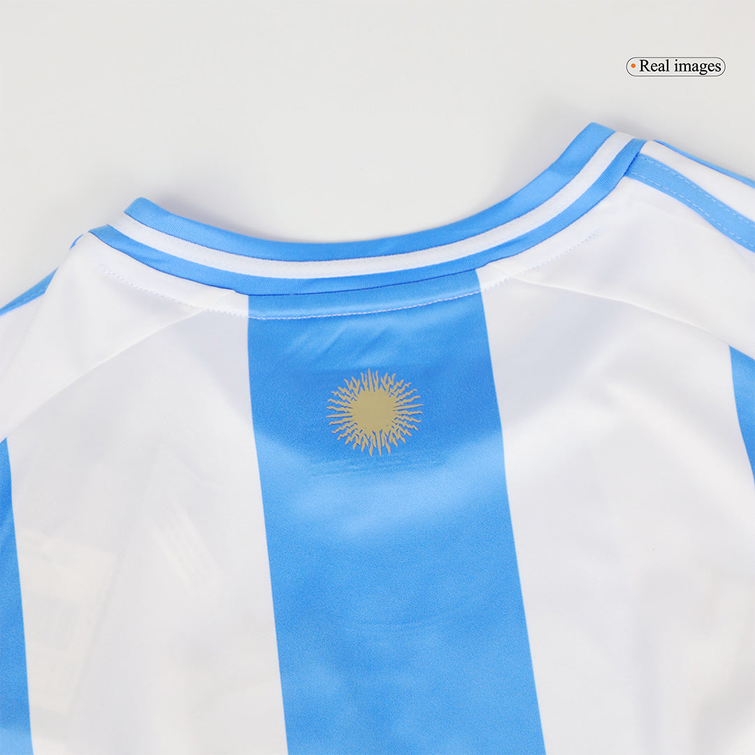 L.Martínez #22 Argentina Home Soccer Jersey 2024 - Image 2