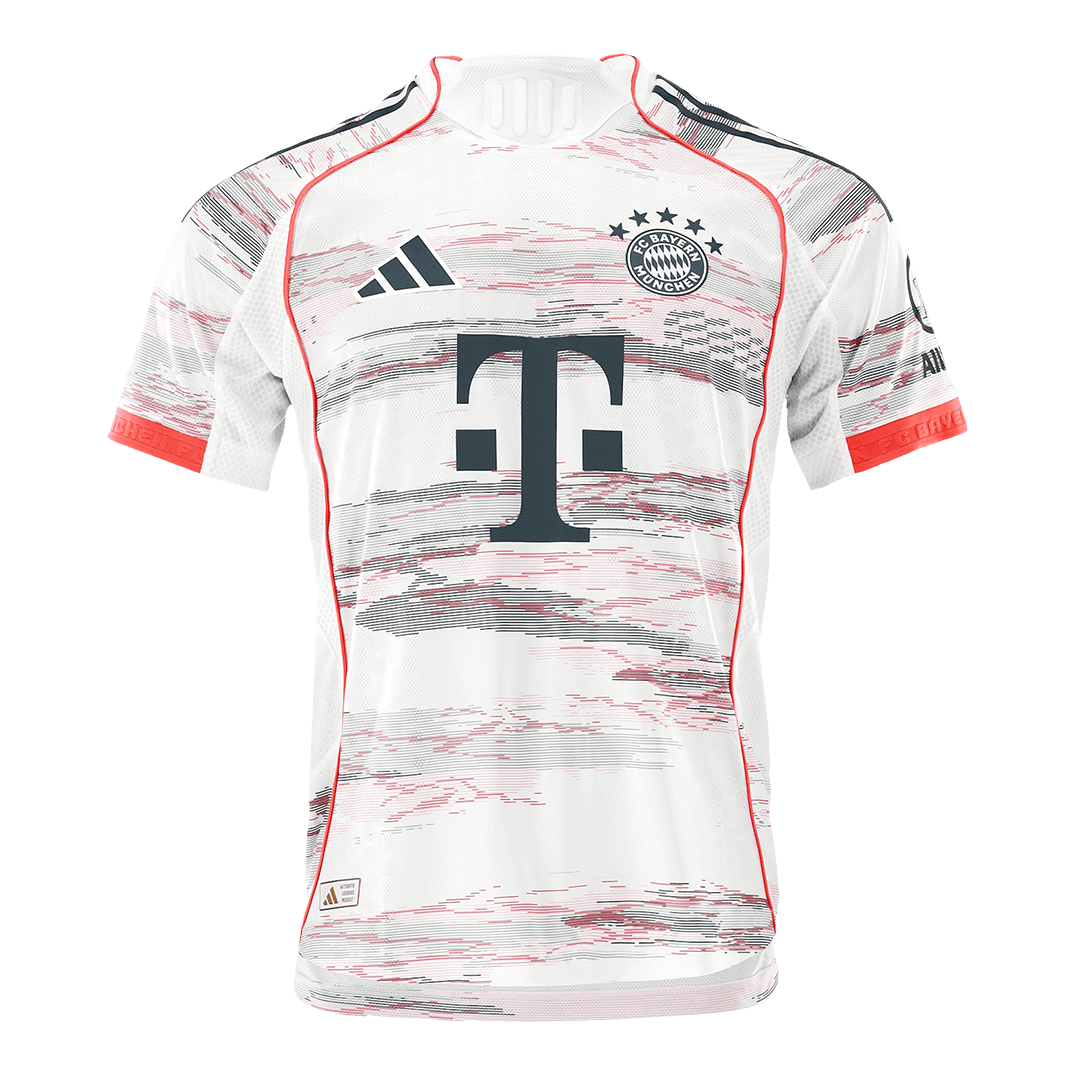 Authentic KANE #9 Bayern Munich Away Soccer Jersey 2025/26 White - Image 13