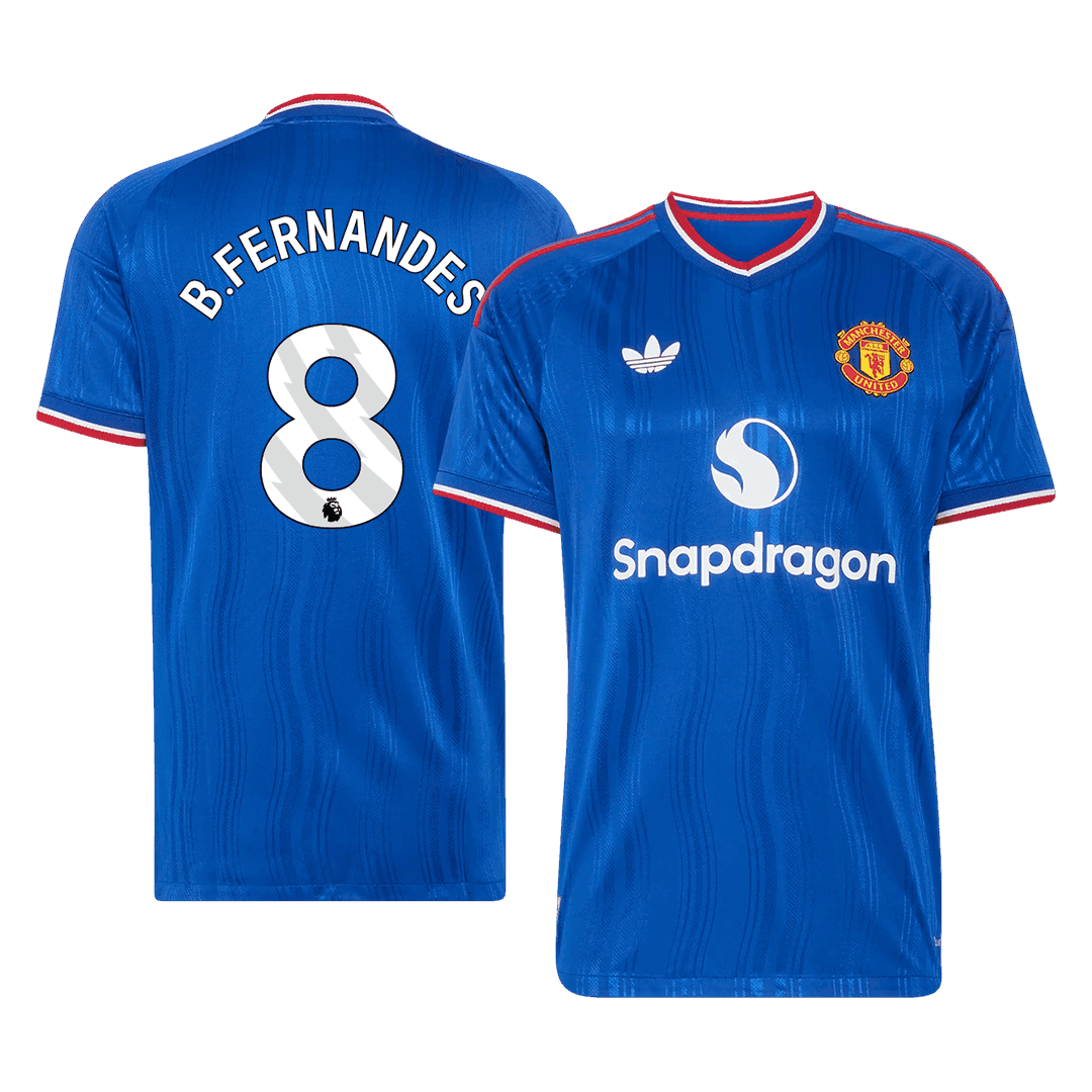 B. FERNANDES #8 Manchester United Away Player Version Jersey 2026/27