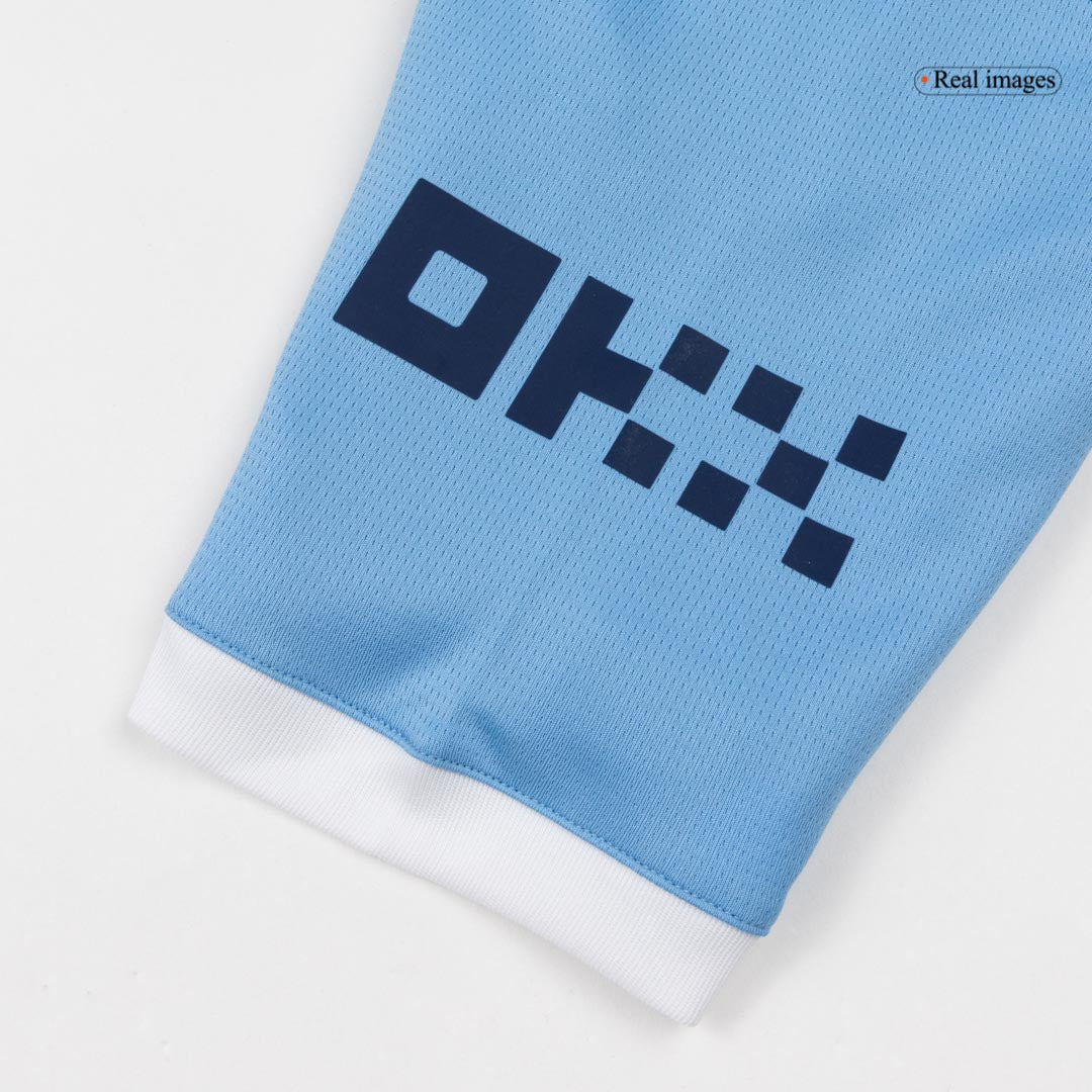 REIJNDERS #4 Manchester City Home Soccer Jersey 2025/26 - Image 5