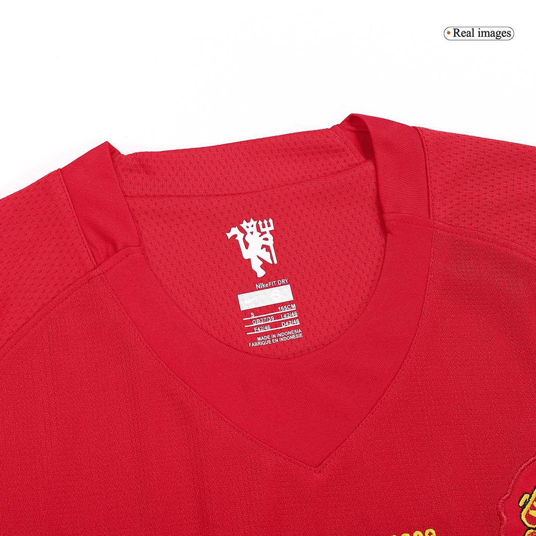 Retro Jersey RONALDO #7 Manchester United Retro Jersey Home Soccer Shirt 2007/08 - UCL Final - Image 9