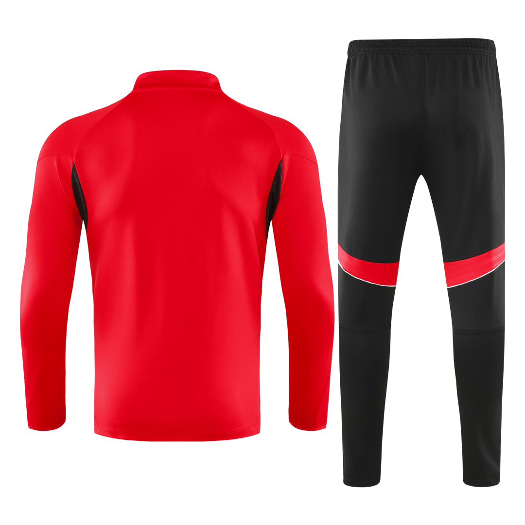 Arsenal 1/4 Zip Tracksuit 2025/26 Red - Image 20