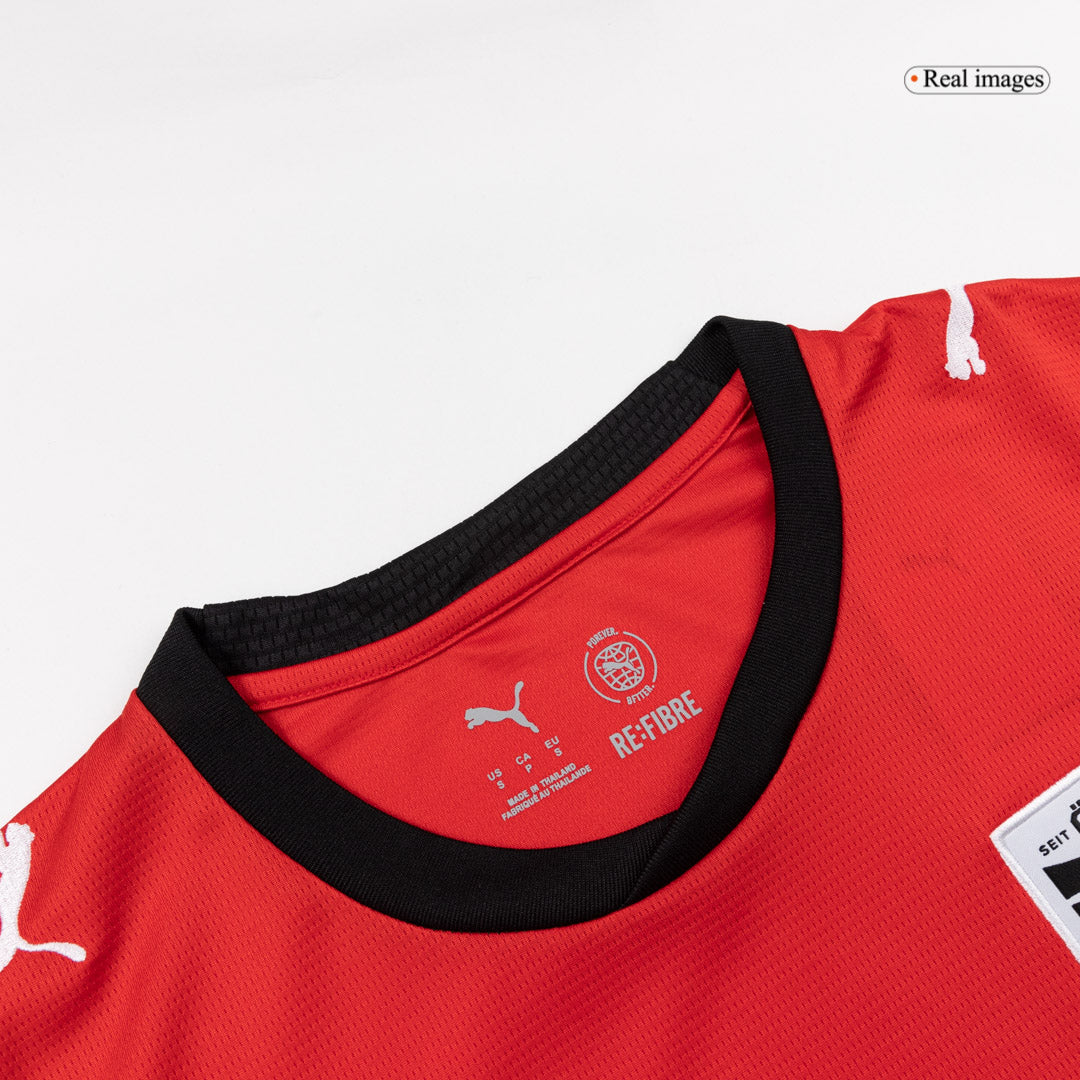 LAIMER#20 Austria Home Soccer Jersey World Cup 2026 Red - Image 8