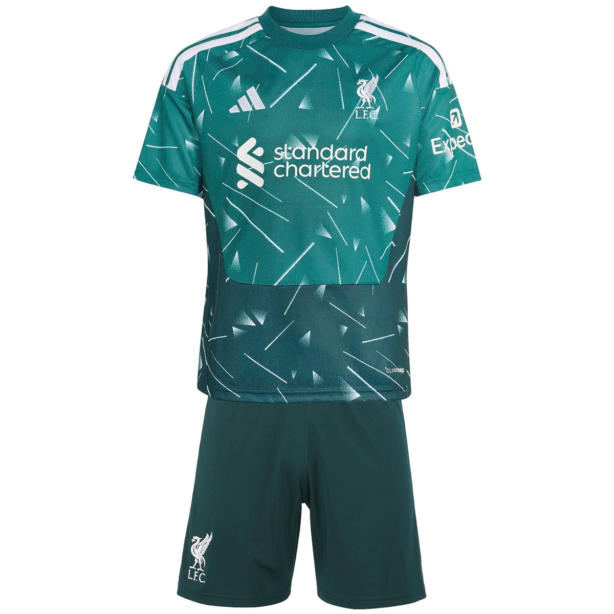 Liverpool Goalkeeper Kids Soccer Jerseys Kit 2026/27 Green - Image 5