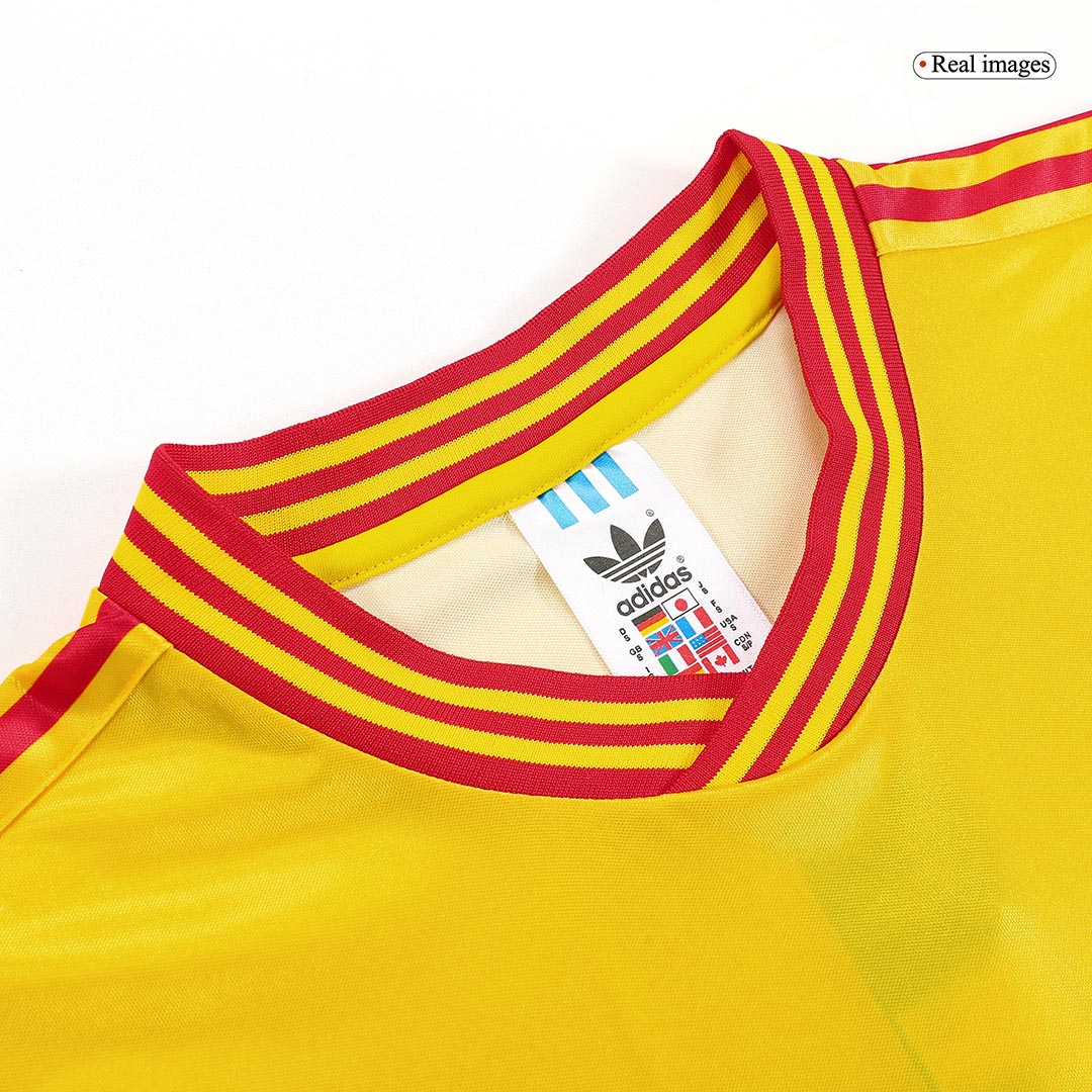 Retro Soccer Jersey Colombia Home 1990 - Image 6