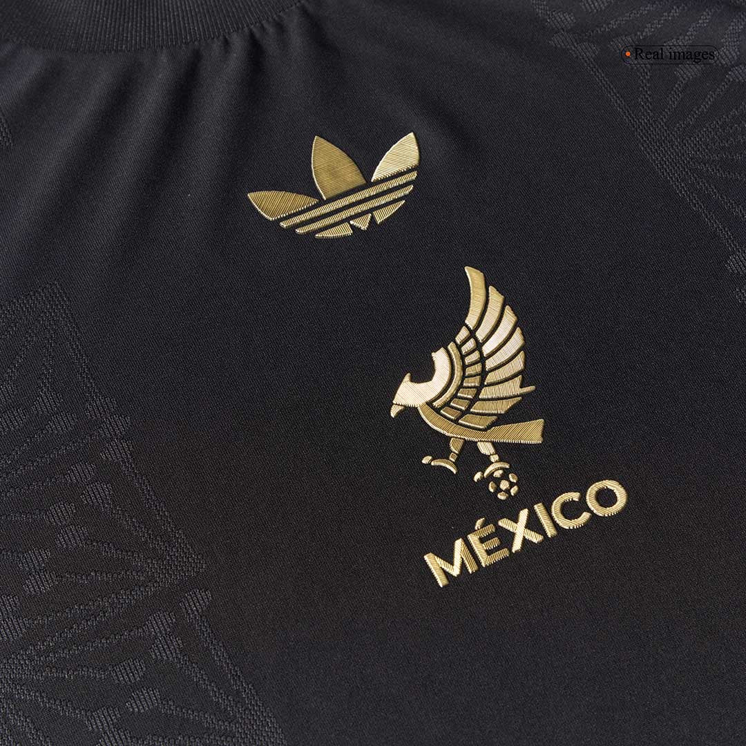 Authentic Mexico Long Sleeve Jersey - Gold Cup Third Away Football Shirt 2025 - Image 6