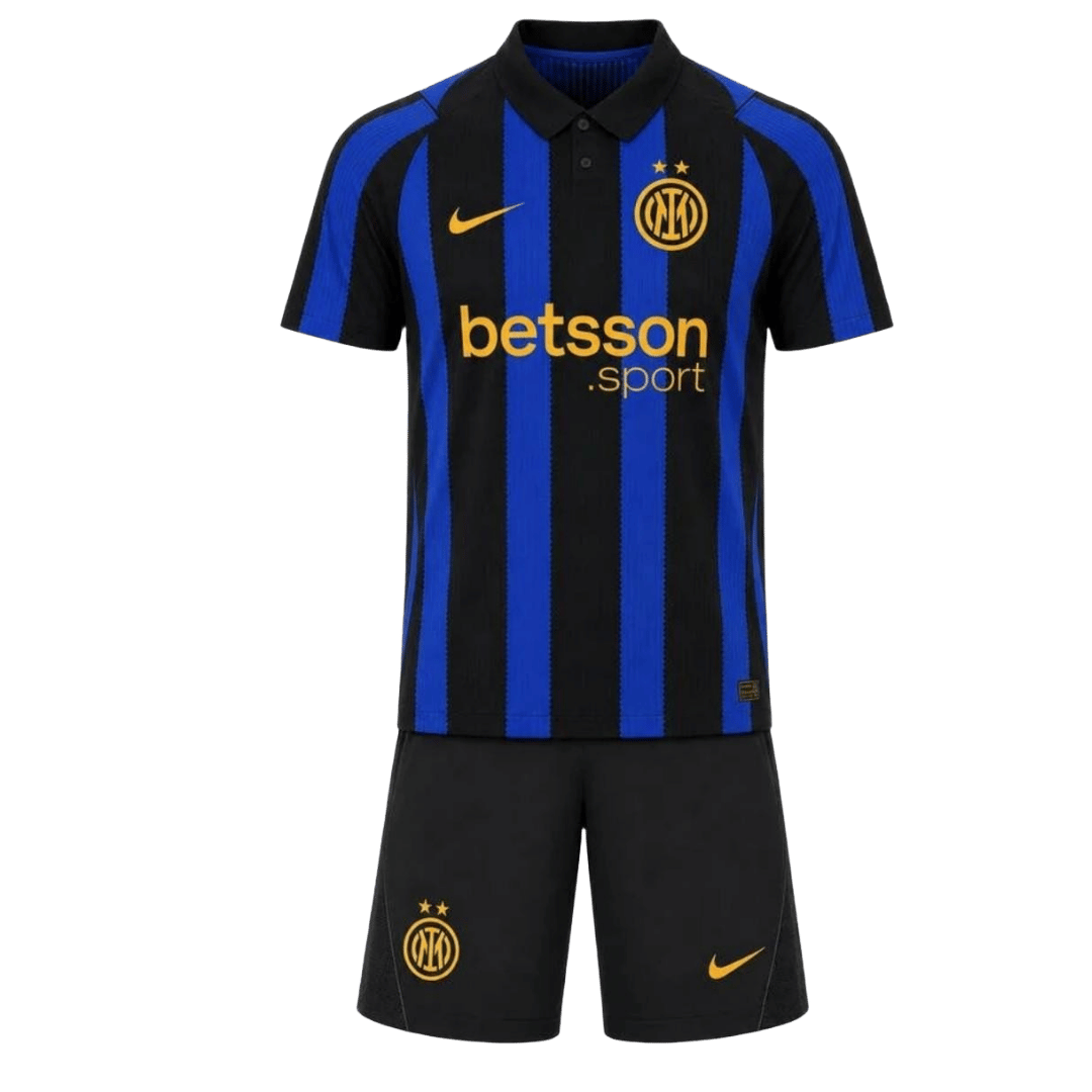 Inter Milan Home Kids Soccer Jerseys Kit 2026/27