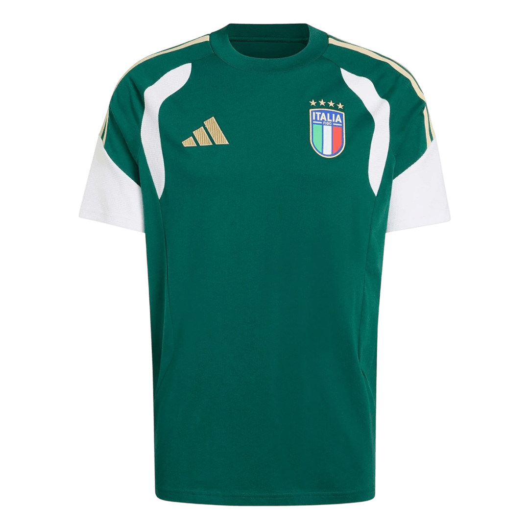 Italy Pre-Match Soccer Jersey World Cup 2026 Green - Image 2