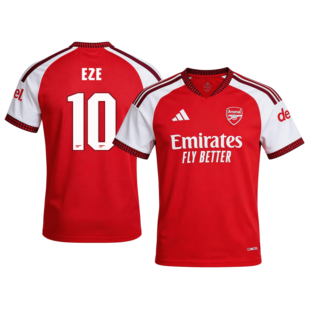 EZE #10 Arsenal Home Soccer Jersey 2026/27 -UCL
