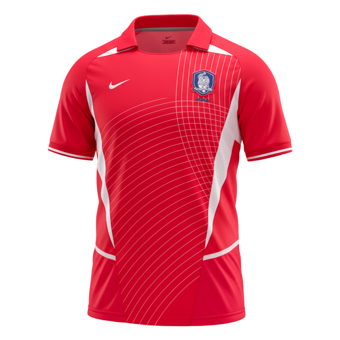 Retro Soccer Jersey South Korea Home 2002
