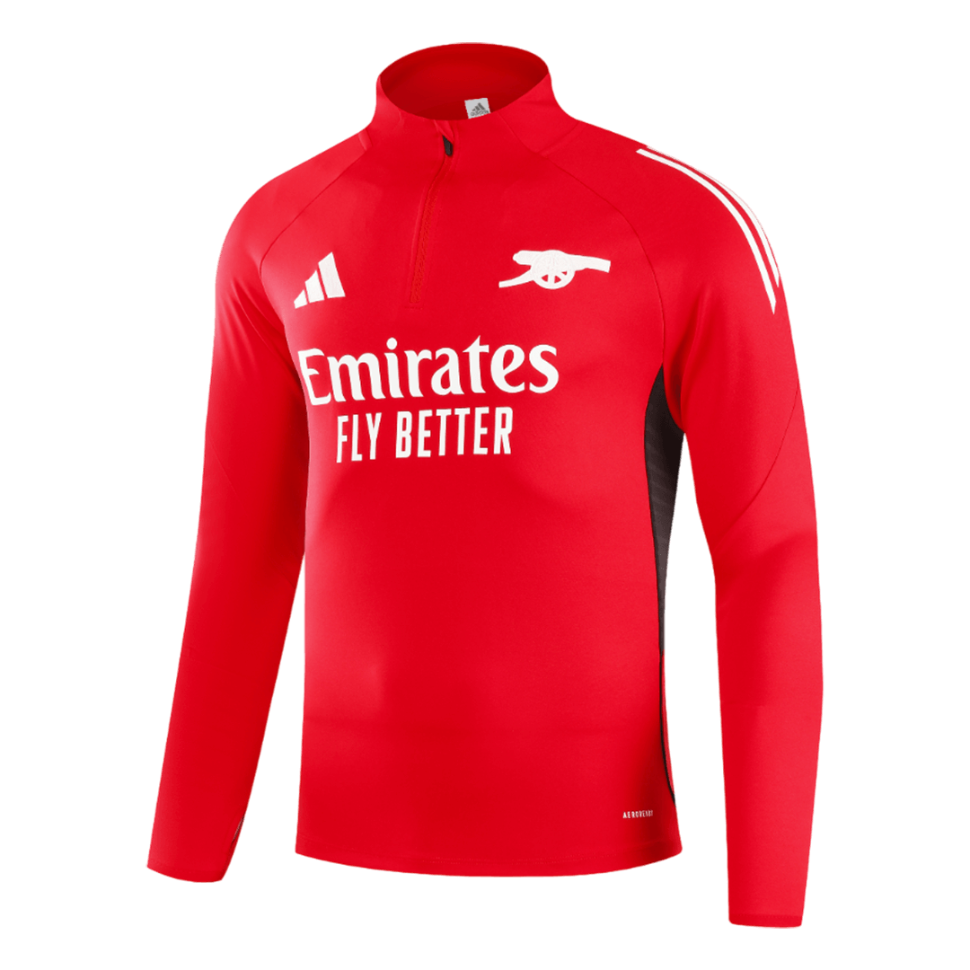 Arsenal 1/4 Zip Tracksuit 2025/26 Red - Image 19