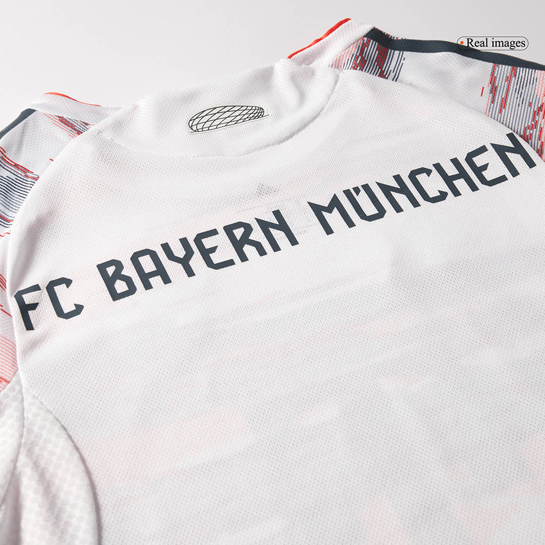 Authentic MULLER #25 Bayern Munich Away Soccer Jersey 2025/26 White - Image 2