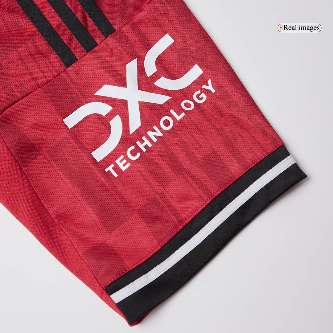 B.FERNANDES #8 Manchester United Home Soccer Jersey 2025/26 - Image 3