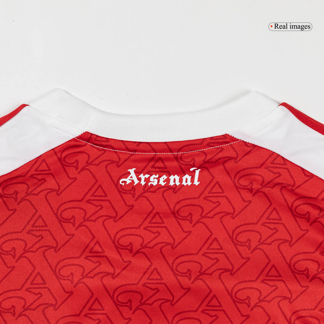 SALIBA #2 Arsenal Home Soccer Jersey 2025/26 - Image 3