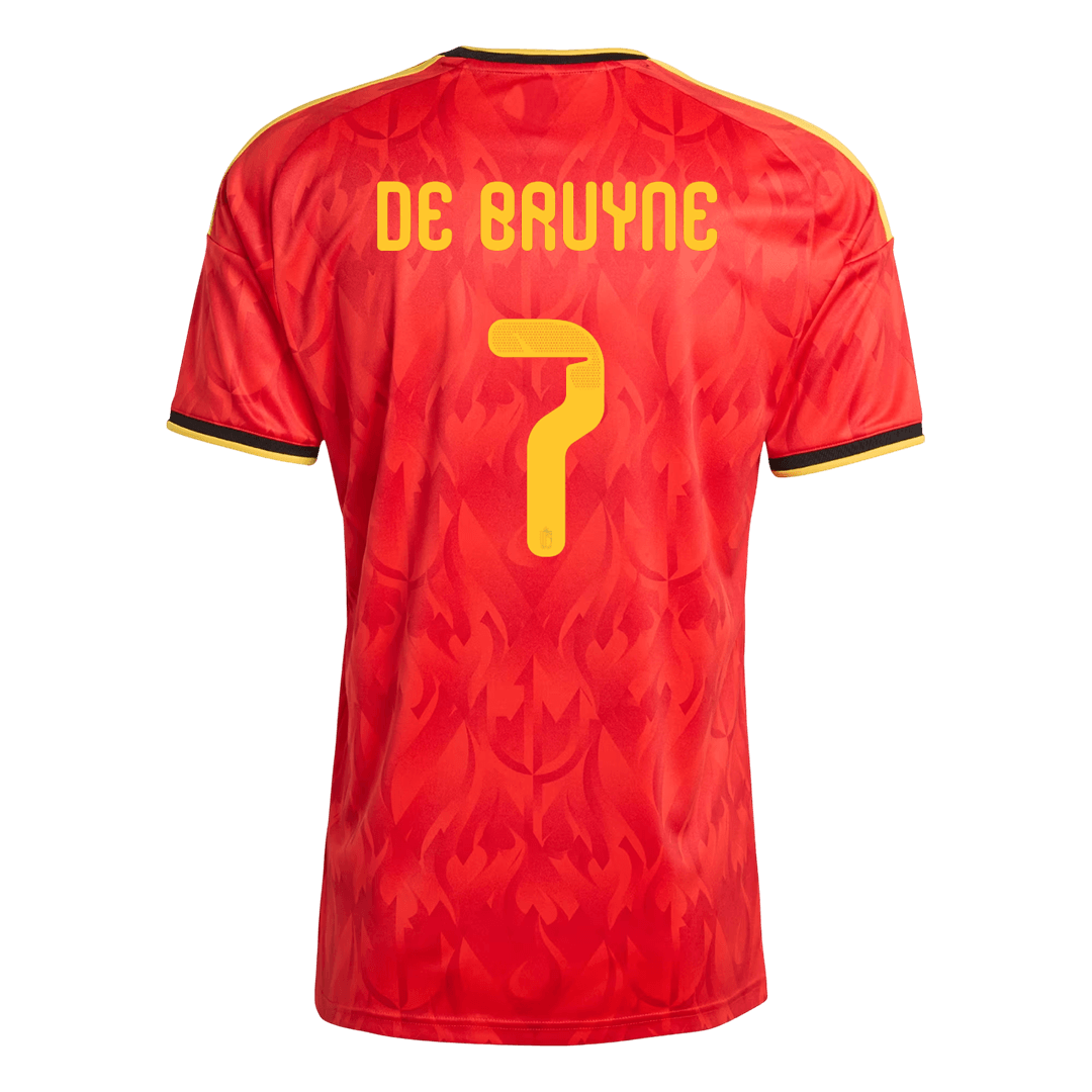 DE BRUYNE #7 Belgium Home Soccer Jersey World Cup 2026 - Image 8