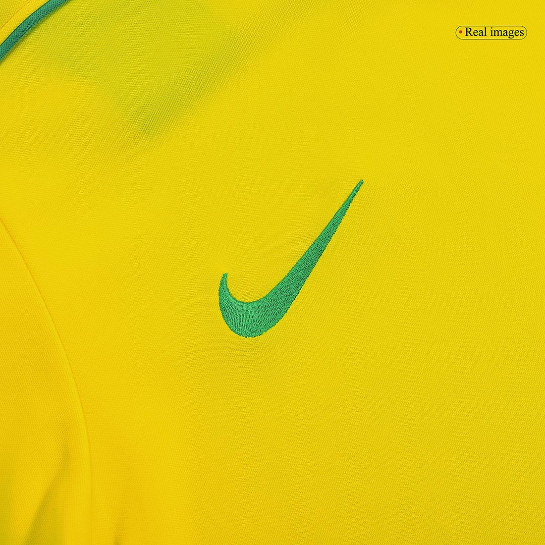 Retro Jersey CAFU #2 Brazil Home Soccer Shirt 1998 -World Cup - Image 6