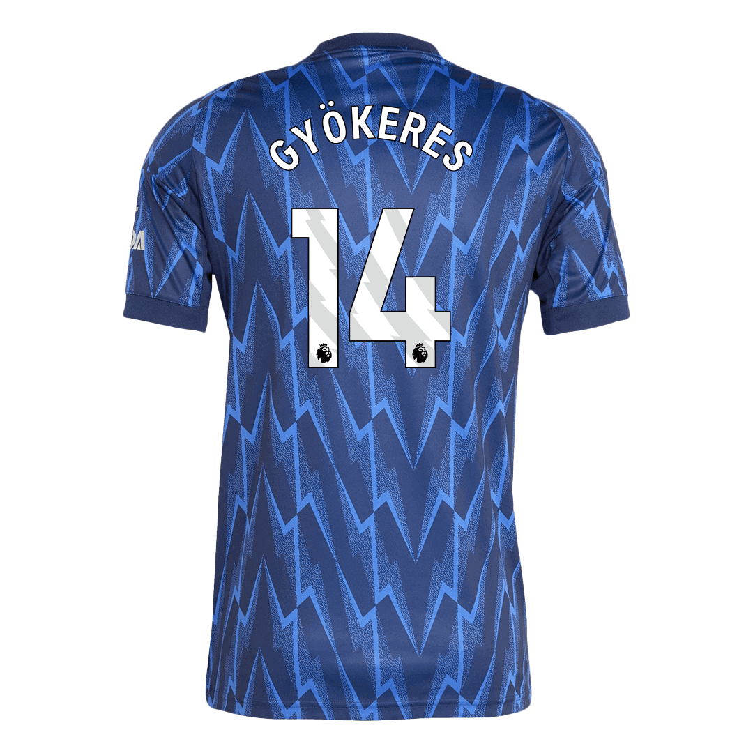 GYÖKERES #14 Arsenal Away Soccer Jersey 2025/26 - Image 2