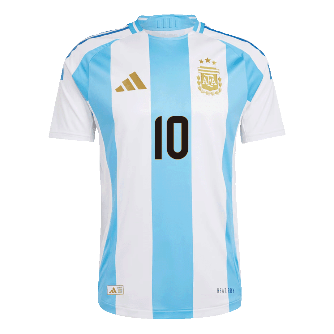 Authentic MESSI #10 Soccer Jersey Argentina Home Shirt 2024 - Image 2