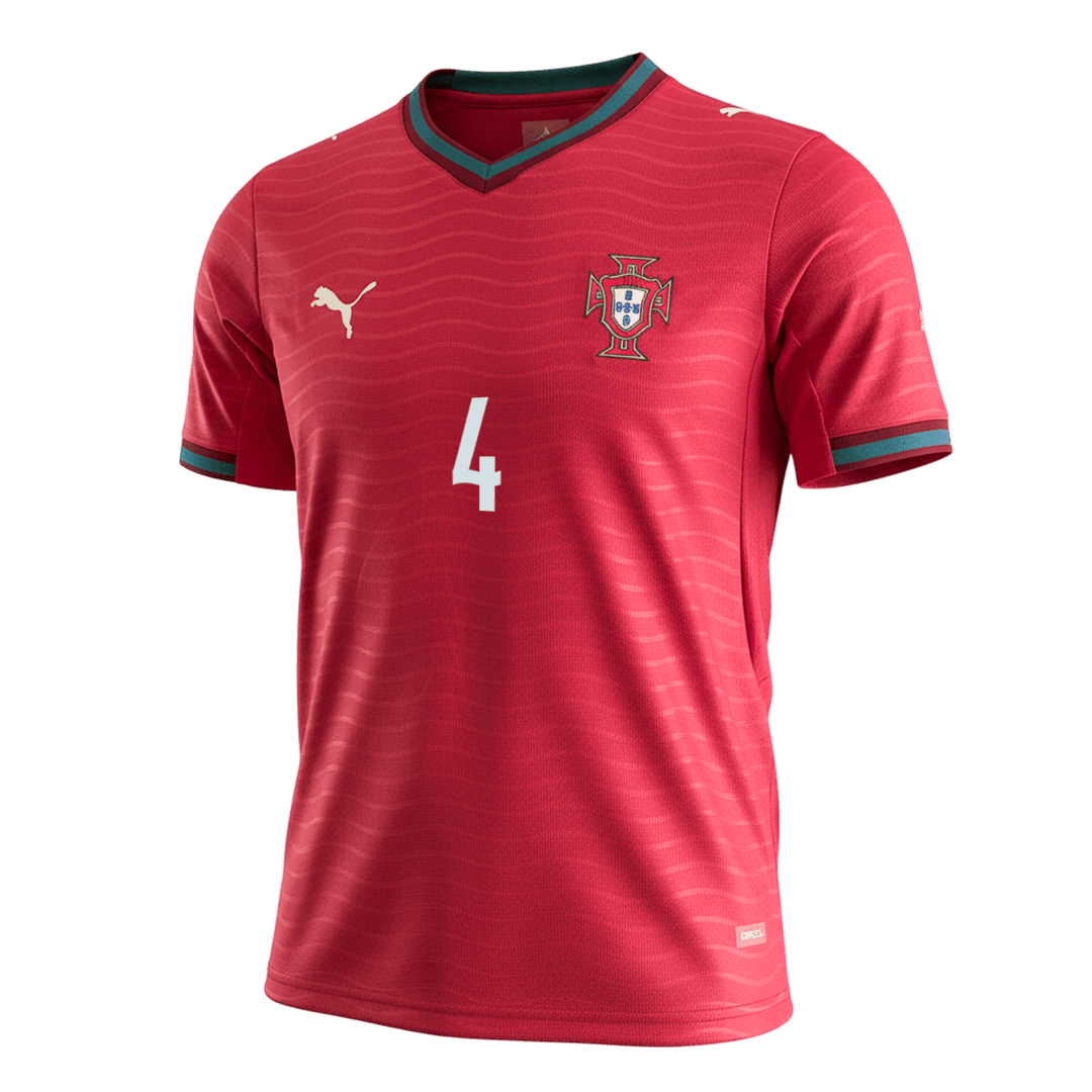 RÚBEN DIAS #4 Portugal Home Soccer Jersey World Cup 2026 - Image 9