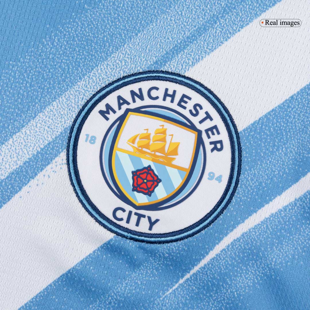 RODRIGO #16 Manchester City Home Soccer Jersey 2025/26 - Image 8