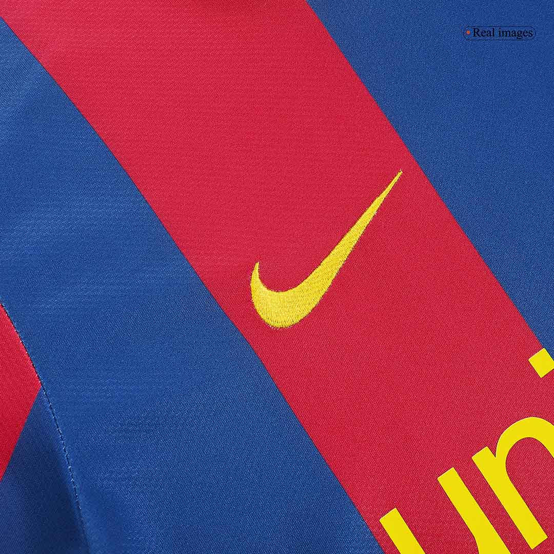 Retro Jersey DAVID VILLA #7 Barcelona Retro Jersey Home Soccer Shirt 2010/11 - Image 4