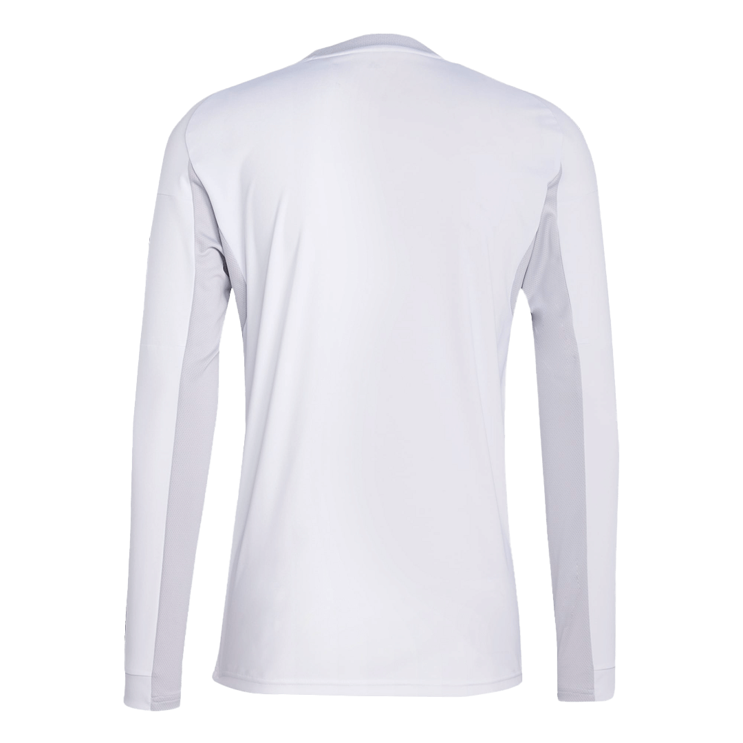 Real Madrid Home Long Sleeve Soccer White Jersey 2025/26 - Image 3