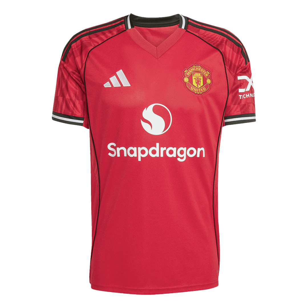 B.FERNANDES #8 Manchester United Home Soccer Jersey 2025/26 - Image 11