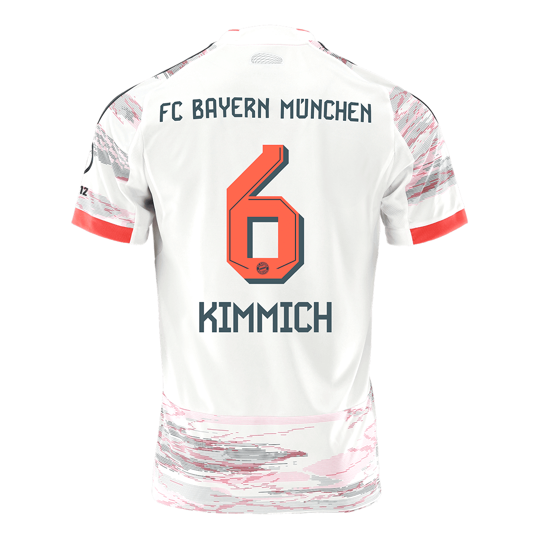 KIMMICH #6 Bayern Munich Away Soccer Jersey 2025/26 - Image 12