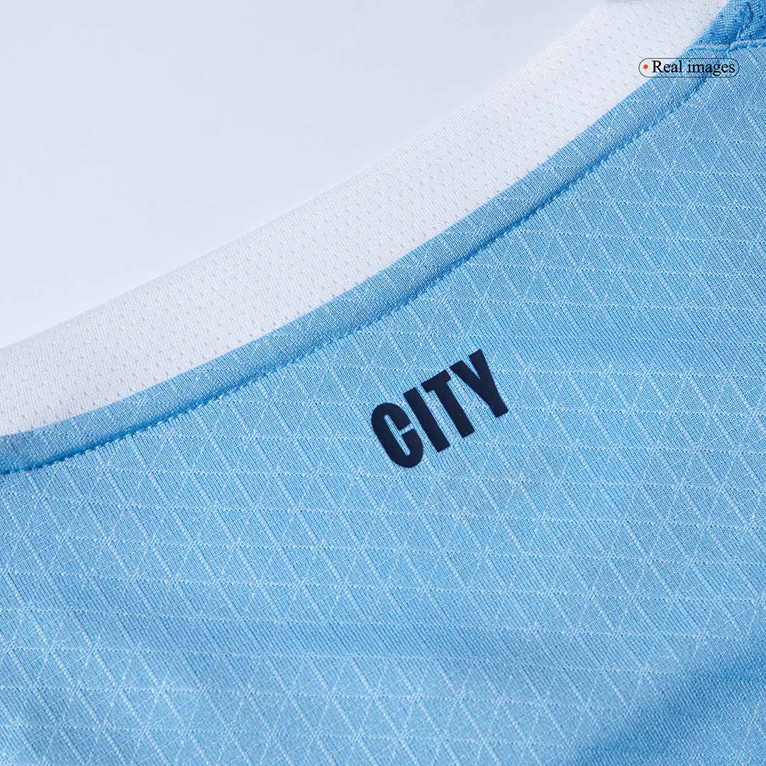 HAALAND #9 Authentic Manchester City Home Soccer Jersey 2025/26 Blue Jersey - Club World Cup - Image 2