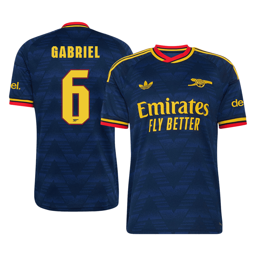 GABRIEL #6 Arsenal Away Soccer Jersey 2026/27 -UCL
