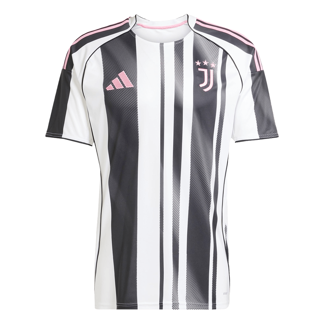 Juventus Home Soccer Jersey 2025/26 Black&White - Image 2