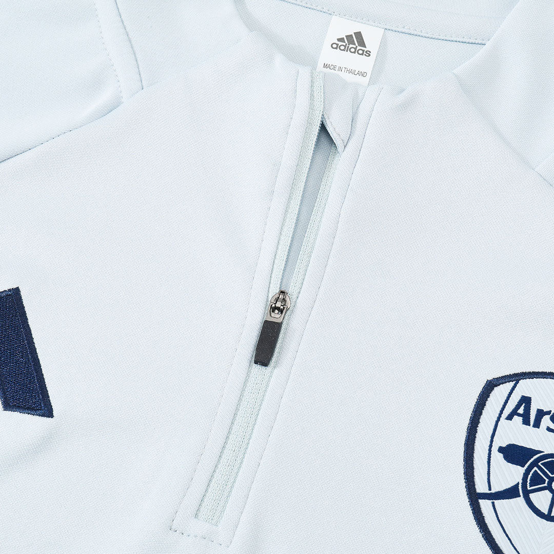 Arsenal 1/4 Zip Tracksuit 2025/26 White - Image 17